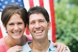 American_Flag_couple