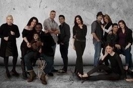 grunge interior wall and floor