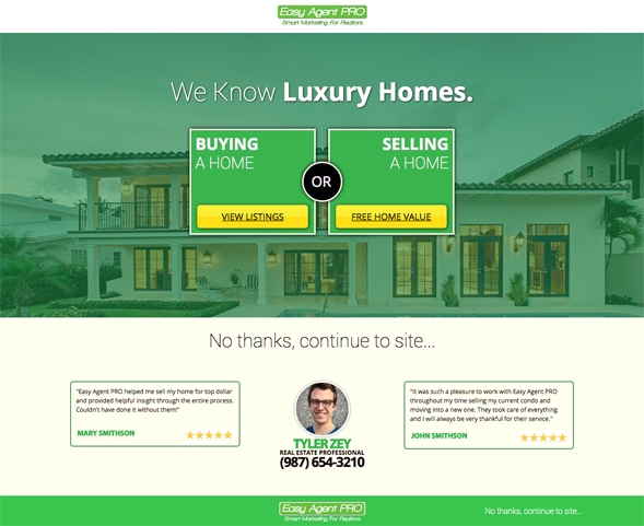 Landing Pages 101: How to Convert More Leads with Your Real Estate Website