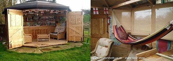 Is Your Shed Not Pouring You Enough Beer? Convert It into a Pub Shed!