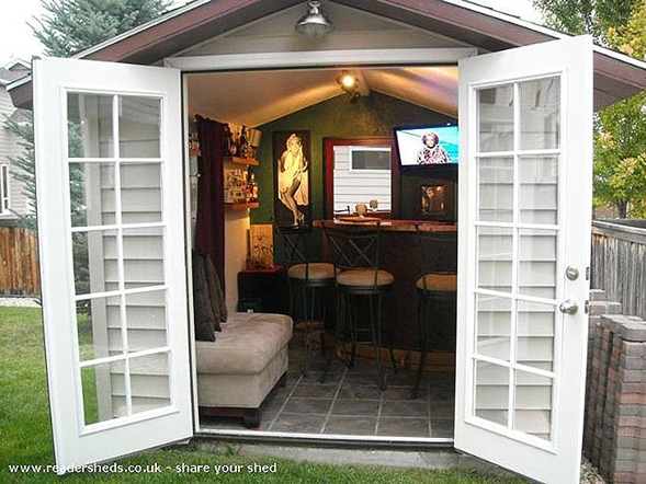 Is Your Shed Not Pouring You Enough Beer? Convert It into a Pub Shed!