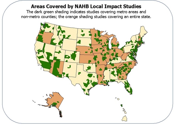 NAHB Updates Local Impact of Home Building Numbers