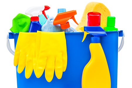 Cleaning supplies