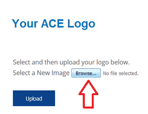 logo browse button