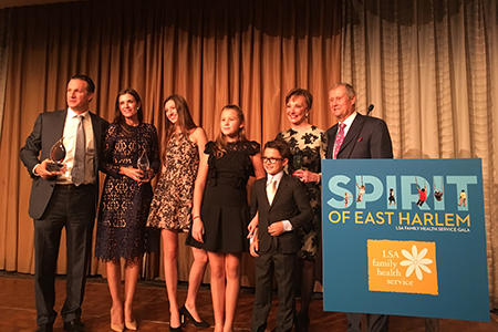 Halstead CEO Diane Ramirez and Family Honored at Gala