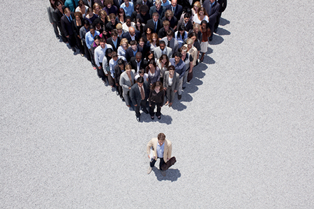 Taking the Lead in a Bustling Market