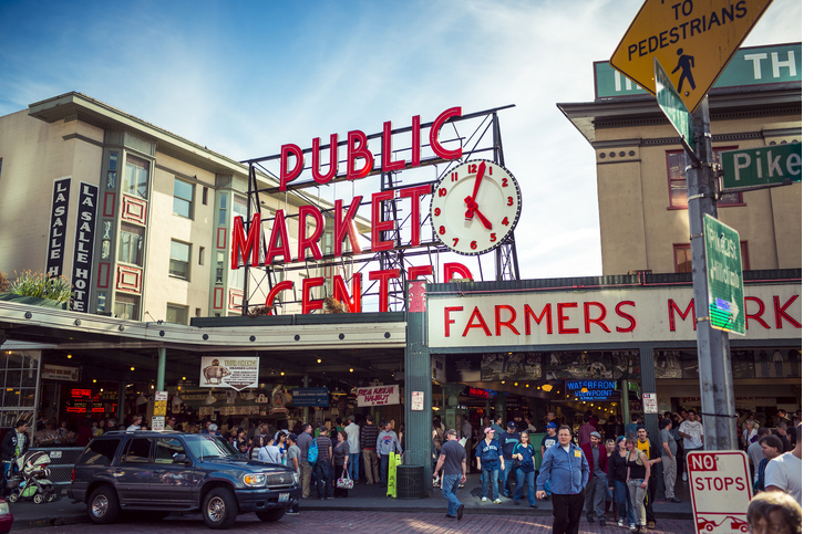 Pike Place - Public Market in Seattle
