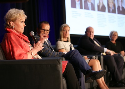 O'Connor joins a panel discussion at RISMedia's 2017 CEO Exchange