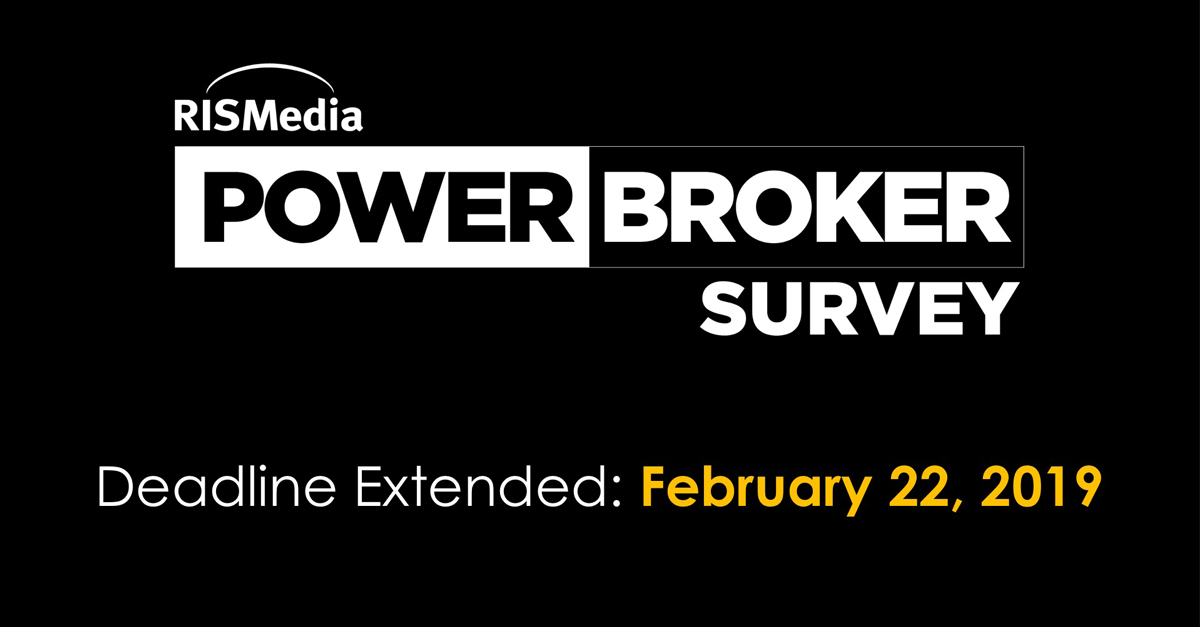 DEADLINE EXTENDED: Power Broker Survey Submission Deadline Extended to Feb. 22