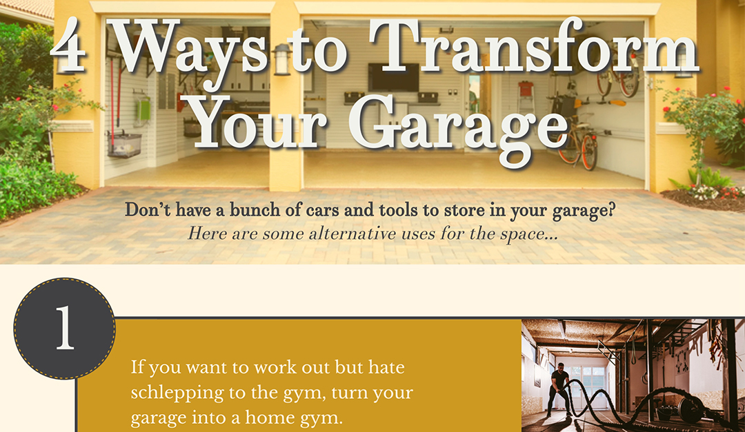 4 Ways to Transform Your Garage