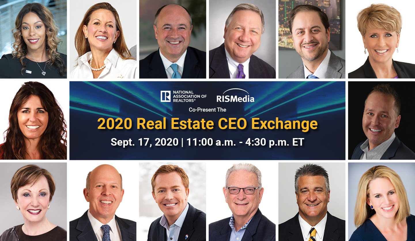 Happening Tomorrow! Real Estate Leaders Address Adapting for a New Consumer Environment at RISMedia’s CEO Exchange