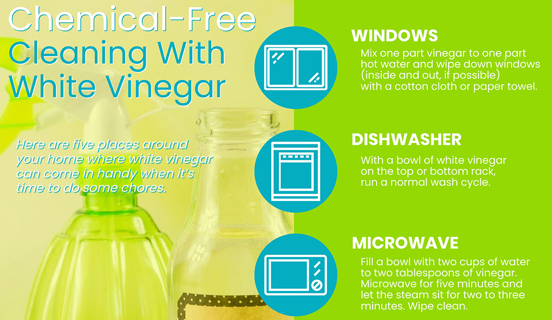 Chemical-Free Cleaning With White Vinegar