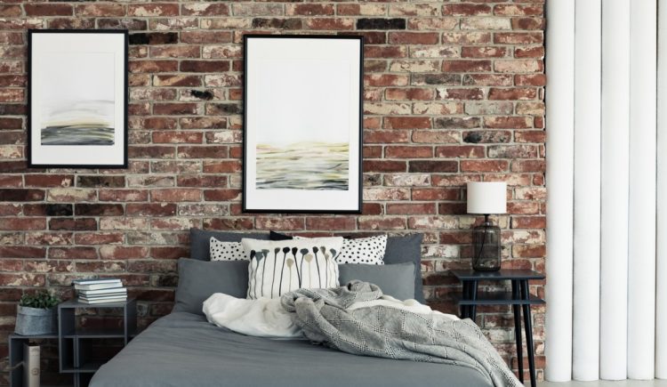 How to Hang Art on a Brick Wall