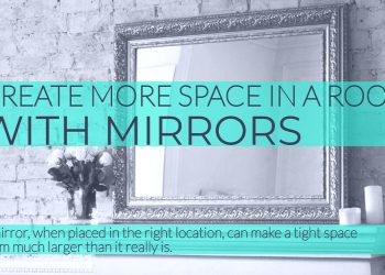 Create More Space in a Room With Mirrors