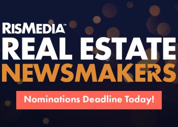 Time Is Running Out! Submit Your RISMedia Real Estate Newsmakers Nominations by Sept. 15!