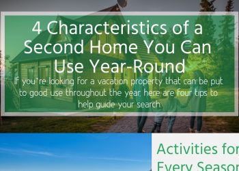4 Characteristics for a Second Home You Can Use Year-Round