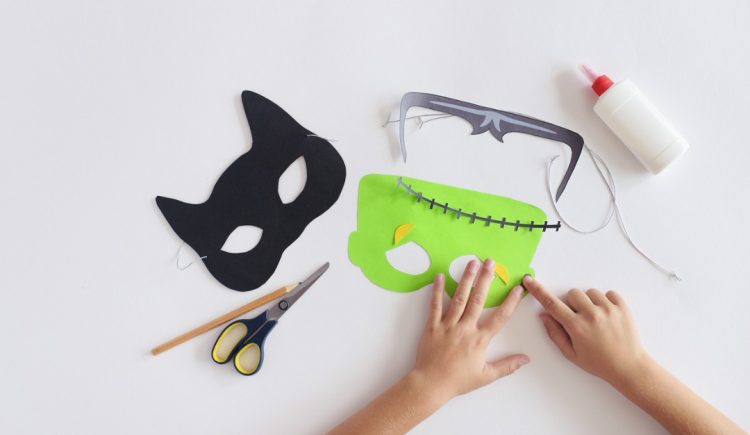 Halloween DIY Costume: Monster Masks