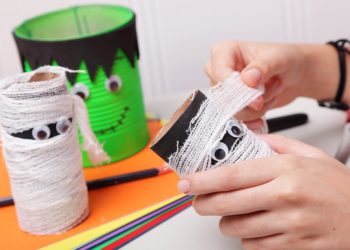 How to Make Your Own Mummy Mask This Halloween