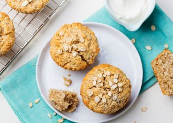 Delicious Healthy Baked Oatmeal Muffins Recipe