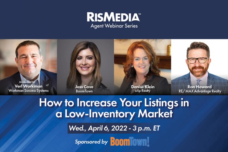 Register: How to Increase Your Listings in a Low-Inventory Market