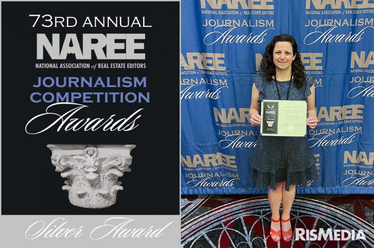 RISMedia Wins Silver Award for Best Residential Real Estate Trade Magazine