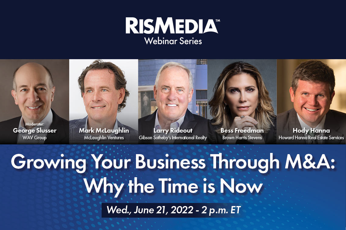 Webinar: Growing Your Business Through M&A - Why the Time Is Now — RISMedia - Vimarsana News
