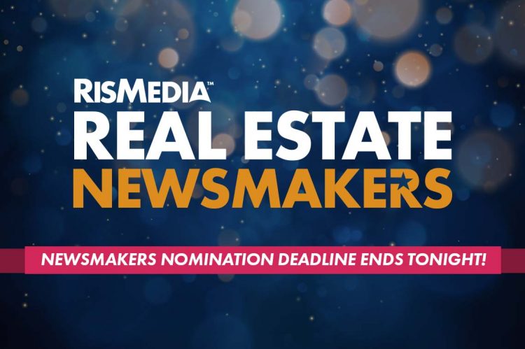 2024 Real Estate Newsmakers Nomination Deadline Is Tonight