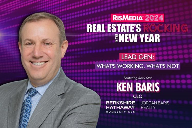 Ken Baris to Head Lead-Gen Discussion During RISMedia’s 2024 Rocking in the New Year