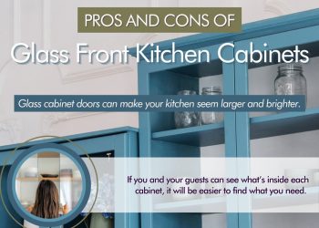 Pros and Cons of Glass Front Kitchen Cabinets