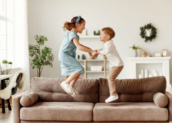 What Kind of Living Room Furniture Is Best for a Family With Young Kids?