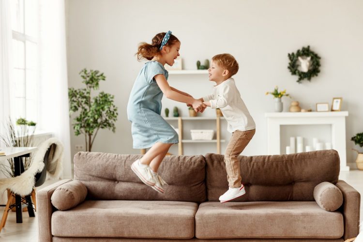What Kind of Living Room Furniture Is Best for a Family With Young Kids?
