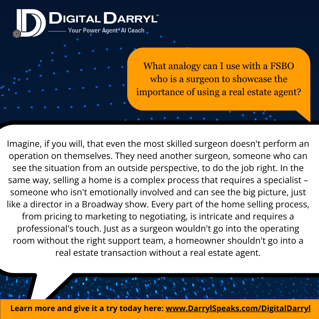 digital darryl qa surgeon analogy