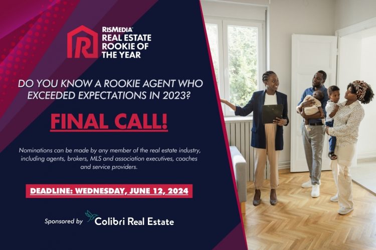 Final Call for Real Estate’s Rookie of the Year Nominations