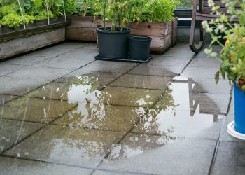 How Standing Water Can Affect Your Deck or Patio
