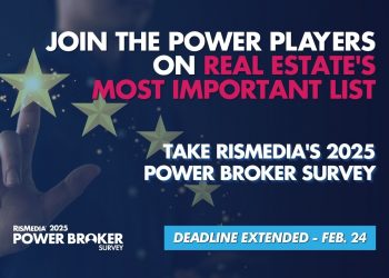 Deadline Extended to Complete RISMedia’s 2025 Power Broker Survey