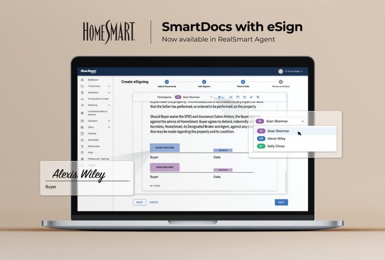 HomeSmart Launches eSign Contract Management Tool in Proprietary Platform