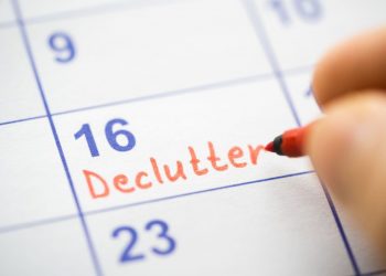 Tips for Making a Decluttering Schedule