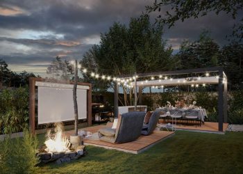 How to Host a Luxe Backyard Movie Night