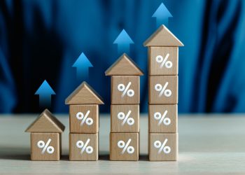 Businessman planning tax income and investment real estate return income, Home loan Interest rate concept, return, retirement, dividend yield, Inflation rate, financial and investment.